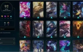 Conta de League of Legends nível 334