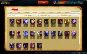conta league of legends platina 4