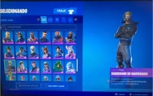 Conta de Fortnite das antigas (2017-2021)
