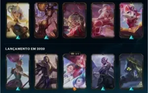 Conta D3 121 skins