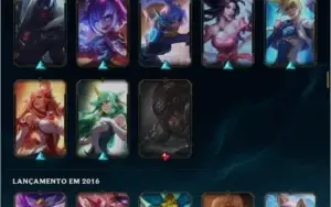 Conta D3 121 skins