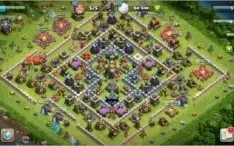 Vila clash of clans cv14