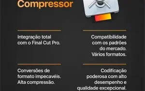 Final Cut Pro + Motion + Compressor - Pacote Criativo Apple