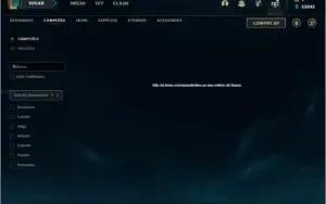 Conta Beta, unranked, lvl 96, todos os campeões e 320 skins