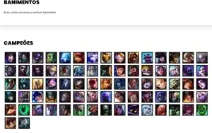 Conta Bronze 1 com 77 Champs e 120 Skins + Pax Sivir