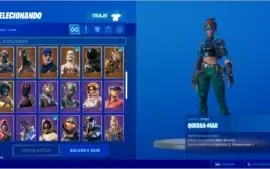 CONTA FORTNITE SEASON 3  COM SALVE O MUNDO