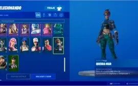 CONTA FORTNITE SEASON 3  COM SALVE O MUNDO