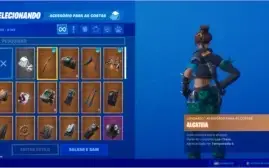 CONTA FORTNITE SEASON 3  COM SALVE O MUNDO