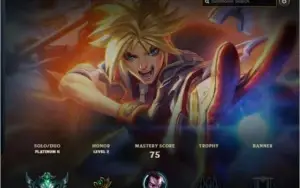 CONTA LOL PLATINA 2 MMR BOM (ÓTIMA SMURF)