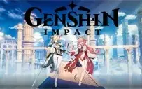Conta Genshin Impact AR 5 com Yae Miko e Jean
