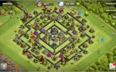 Conta Clash Of Clans CV9 + Clã