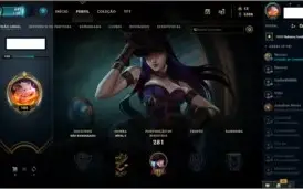 CONTA LOL | UNRANKED | LVL 105 | 73 CHAMPS & 36 SKINS