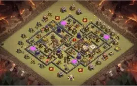 Vila clahs of clans cv 10.5 top e royale no mesmo email