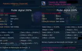 Conta Ladmo Omegamon Com 3 Sss+ E Bracele Zero Unite