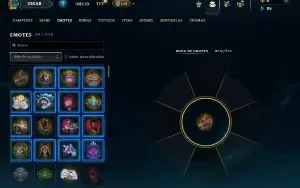 Unranked com 35 Champs e 5 Skins ( ADC / JG )