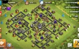 Conta clash of clans cv9, barata