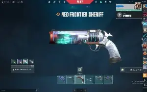 conta de valorant, ex imortal com bastante skin
