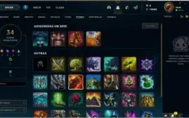 Conta platina IV 64% winrate