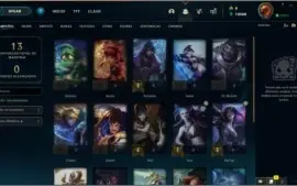 Conta platina IV 64% winrate