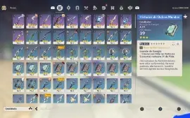 Conta Hutao e Ganyu Genshin Impact AR 32
