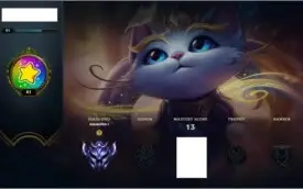 Conta Smurf D1 EXCELENTE MMR