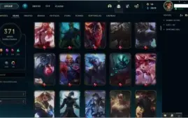 Conta League of Legends 371 skins Platina 3