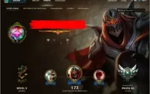 2 CONTA DE LEAGUE OF LEGENDS !!!!!!!!!!!!!!!