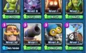 Conta de Clash Royale Nível 10 Arena 12