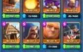 Conta de Clash Royale Nível 10 Arena 12