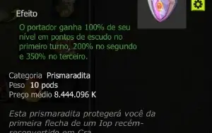 Vendo Pritek Iridescente, Servidor Tal Kasha