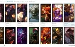 Conta league of legends, Platina 4, 97 skins ,110 champions