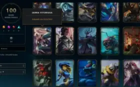 Conta LoL Full Acesso 4 URS Riot Singed Janna Vitoriosa