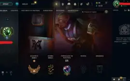 Conta LoL Full Acesso 4 URS Riot Singed Janna Vitoriosa
