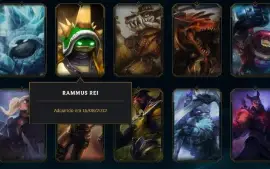 Conta LoL Full Acesso 4 URS Riot Singed Janna Vitoriosa
