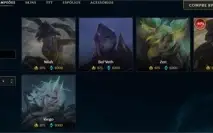 Conta LOL - 294 Skins Full Champ