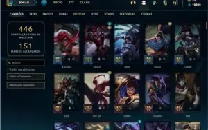 Conta Ferro 2 com TODOS os champs e 178 Skins