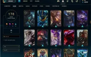 Conta Ferro 2 com TODOS os champs e 178 Skins