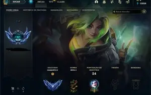 Conta lol d4