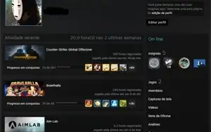 CONTA CSGO PRIME PRATA ELITE MESTRE