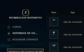 Conta LvL 32 / Unranked / Bom espólio e itens