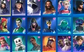 Conta Fortnite rara e antiga, várias skins.