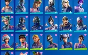 Conta Fortnite rara e antiga, várias skins.
