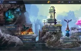 VENDO CONTA MIR4  LVL 45 46K PP COM PET ÉPICO