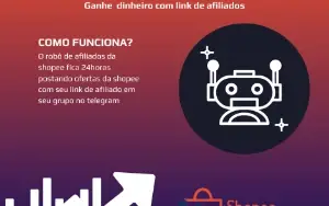 Robô de afiliados da shopee | Ganhe dinheiro no automatico