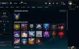 CONTA LOL PRATA