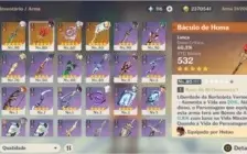 Hutao c1 , Kazuha c1 , Keqing + 4 armas t5