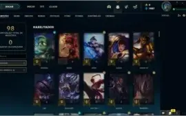 Conta LOL Ouro Pronta entrega!