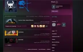 CONTA 12 ANOS | NÍVEL 9 | 150R$ EM SKINS DE CSGO | MOEDAS |