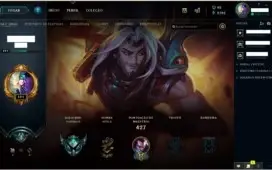 CONTA LEAGUE OF LEGENDS PLATINA 3