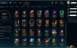 CONTA LEAGUE OF LEGENDS PLATINA 3